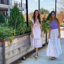 Twine + Twig Tones Collection Layered Classic Necklace | Tie Dye