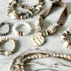 Twine + Twig Mid Pendant Necklace | Stone Stone Collection