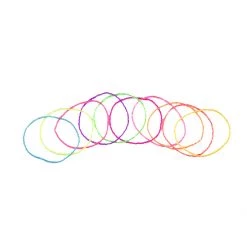 Twine + Twig Bracelets Thin Seed Bracelet Set | Electric