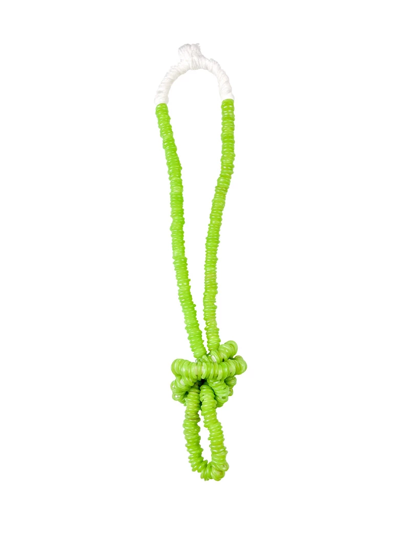 Twine + Twig Knotted Layering Necklace | Green Tropic Collection 1 Twine + Twig Knotted Layering Necklace | Green Tropic Collection
