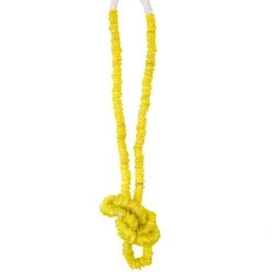 Twine + Twig Tropic Collection Knotted Layering Necklace | Yellow