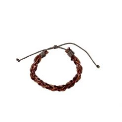Twine + Twig Brown Braided Bracelet | Mens Bracelets