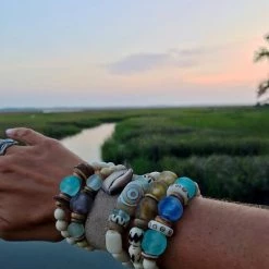 Twine + Twig Trio Stack Bracelet Set | Cream Bracelets