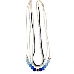 Twine + Twig Charlotte Football Club Layer Necklace Set