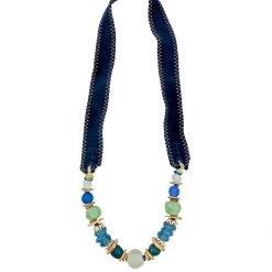 Twine + Twig Mid Classic Necklace | Lagoon Tones Collection