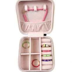 Twine + Twig Leather Jewelry Box | White Chain Collection