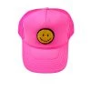 Twine + Twig Smiley Face Trucker Hat | Pink Teen Collection