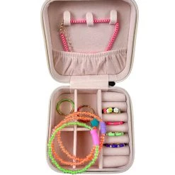 Twine + Twig Leather Jewelry Box | White Chain Collection