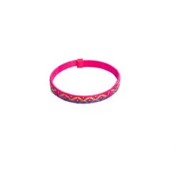 Twine + Twig Woven Thin Bracelet Pink + Pavé Collection