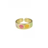Twine + Twig Smiley Face Ring | Gold 2 Teen Collection