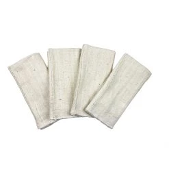 Twine + Twig Dinner Napkin Set | White Cowrie Collection