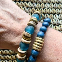 Twine + Twig Duo Bracelet Set | Indigo