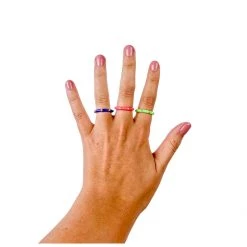 Twine + Twig Teen Collection Enamel Ring | Purple