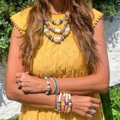 Twine + Twig Fiesta Collection Tribal Stack Bracelet | Fiesta