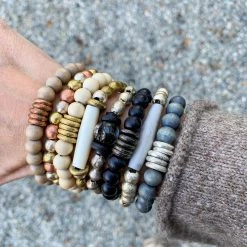 Twine + Twig Duo Bracelet Set | Gold