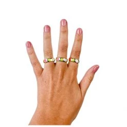 Twine + Twig Smiley Face Ring | Gold 2 Teen Collection