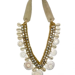 Twine + Twig Cowrie Collar Necklace | Edition 17 Cowrie Collection