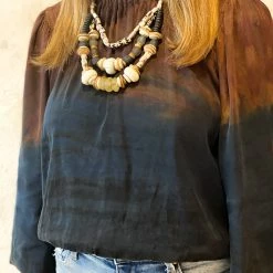 Twine + Twig Layered Classic Necklace | Mixed Tribal Neutral Collection