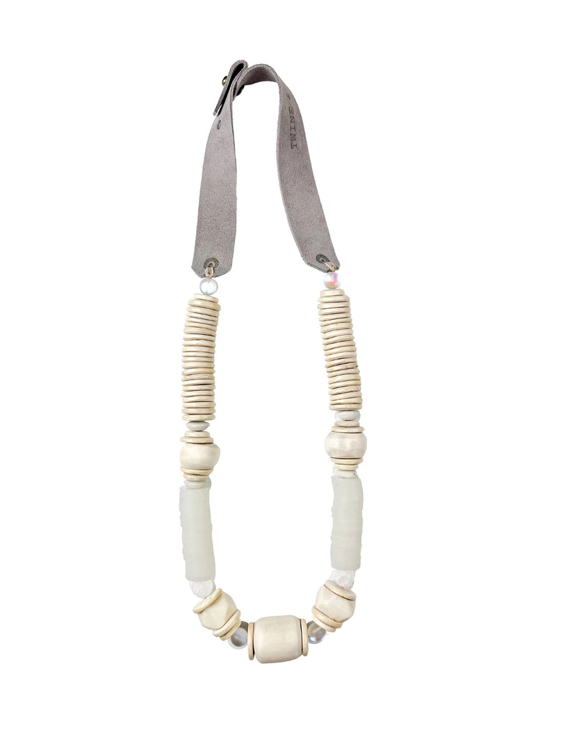 Twine + Twig Stacked Classic Necklace | Miami B+W Collection 1 Twine + Twig Stacked Classic Necklace | Miami B+W Collection