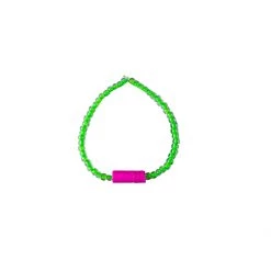 Twine + Twig Teen Vinyl Seed Bracelet | Green