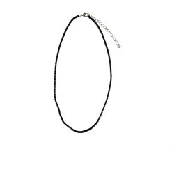 Twine + Twig Box Chain Necklace | Black Teen Collection