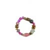Twine & Twig Pavé Stack Bracelet | Pink + Pavé