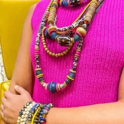 Twine + Twig Tribal Classic Necklace | Woodstock 10 Twine + Twig Tribal Classic Necklace | Woodstock