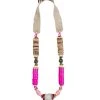 Twine & Twig Stacked Classic Necklace | Pink + Pavé