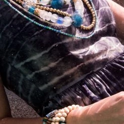 Twine + Twig Tones Collection Stacked Classic Necklace | Lagoon