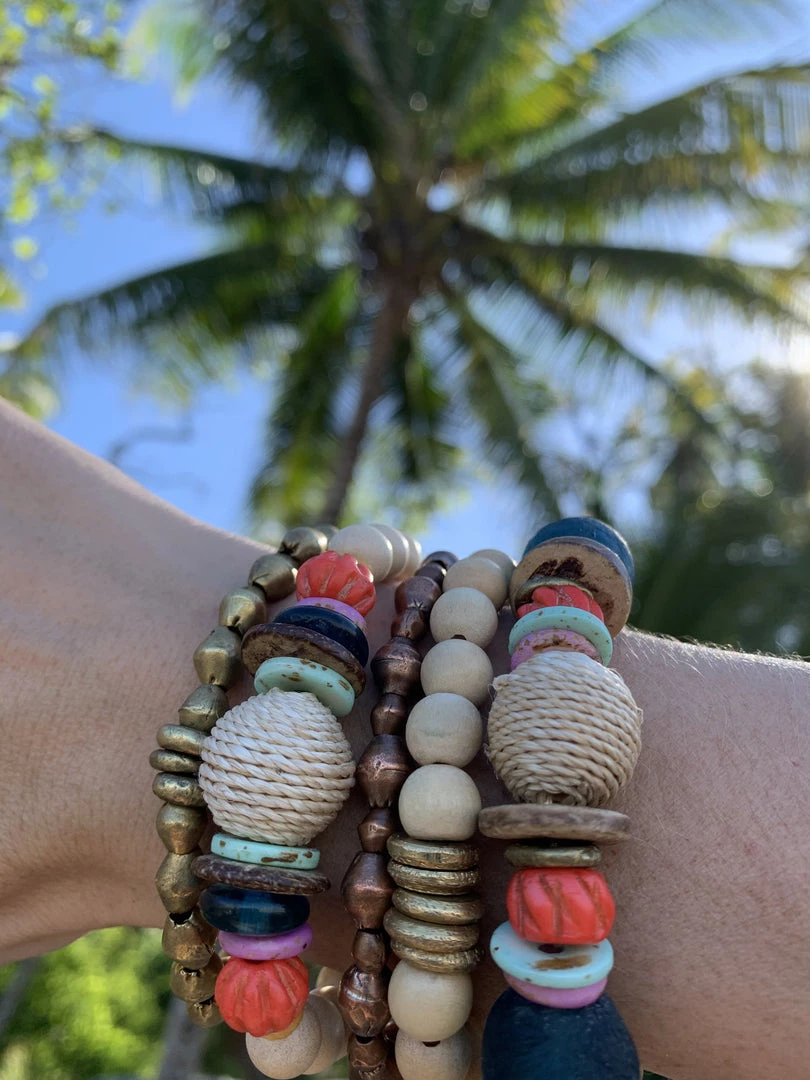 Twine + Twig Calypso Collection Trio Stack Bracelet Set | Calypso 2 Twine + Twig Calypso Collection Trio Stack Bracelet Set | Calypso