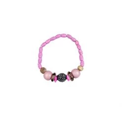 Twine & Twig Tribal Stack Bracelet | Pink + Pavé Pink + Pavé Collection