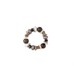 Twine + Twig Cowrie Collection Intricate Stack Bracelet | Cowrie