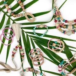 Twine + Twig Palm Layer Necklace Set Palm Collection