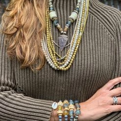 Twine + Twig Necklaces Tribal Arrowhead Choker | Neutral 3 Twine + Twig Necklaces Tribal Arrowhead Choker | Neutral