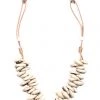 Twine + Twig Cord Classic Necklace | Cowrie