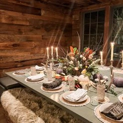 Twine + Twig Cowrie Collection Dinner Napkin Set | Mixed Tribal