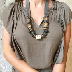 Twine + Twig Neutral Collection Mid Classic Necklace | Neutral