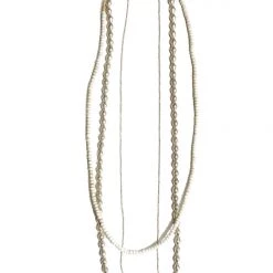 Twine + Twig Metallic Layer Necklace Set Charlotte Football Club