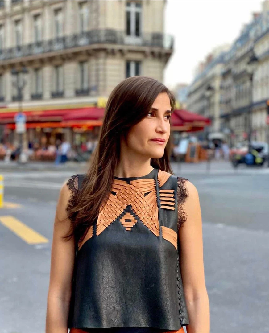 Twine & Twig Apparel Rocio G Woven Vest | Black + Camel 2 Twine & Twig Apparel Rocio G Woven Vest | Black + Camel