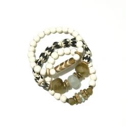 Twine + Twig Trio Stack Bracelet Set | Leukemia Foundation