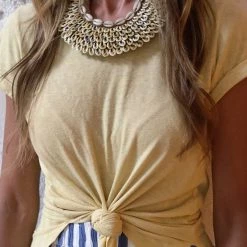 Twine + Twig Cowrie Collection Cowrie Collar Necklace | Edition 4