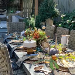 Twine + Twig Antelope Antler Salad Servers Cowrie Collection