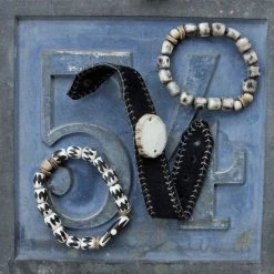 Twine + Twig Shell Cuff Bracelet | Mens Bracelets