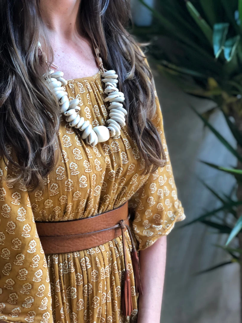 Twine + Twig Cord Classic Necklace | Cowrie 2 Twine + Twig Cord Classic Necklace | Cowrie