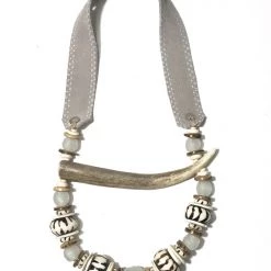Twine + Twig Antler Tip Classic Necklace | Neutral Neutral Collection