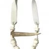 Twine + Twig Antler Tip Classic Necklace | B + W B+W Collection