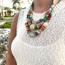 Twine + Twig Layered Classic Necklace | Palm Palm Collection