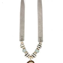 Twine + Twig Antler Burr Necklace | Neutral