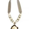 Twine + Twig Mid Antler Burr Necklace | B + W B+W Collection