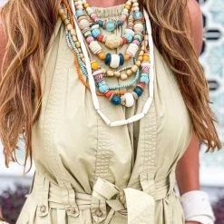 Twine + Twig Calypso Collection Layered Classic Necklace | Calypso 12 Twine + Twig Calypso Collection Layered Classic Necklace | Calypso